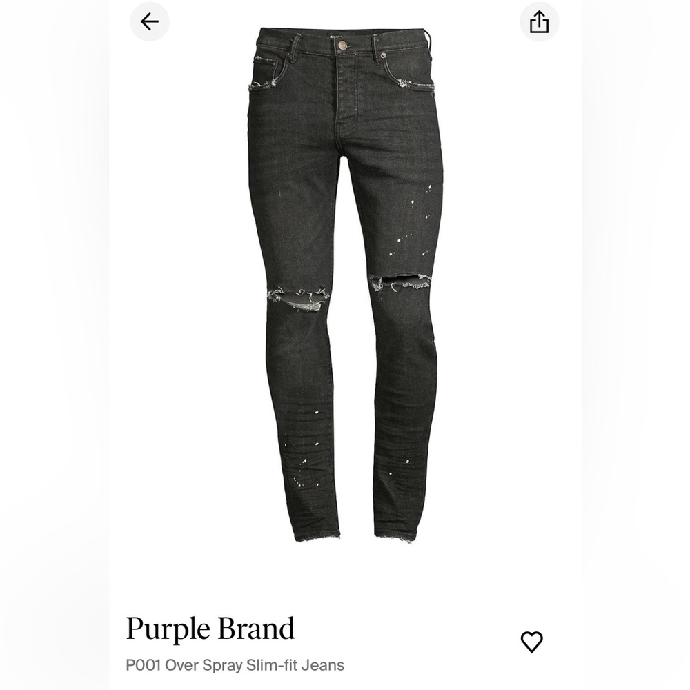 Purple Jeans Slim fit